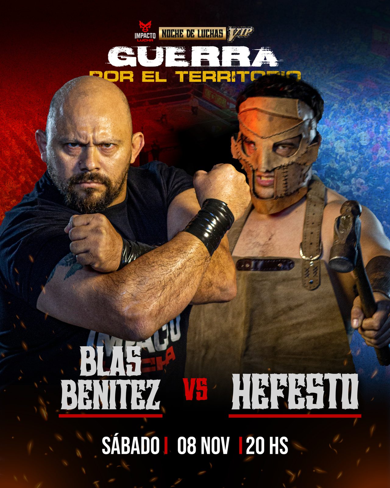 Blas Benítez vs Hefesto